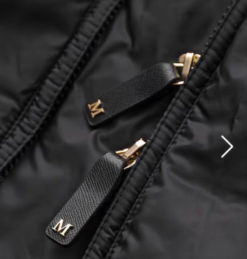 Max Mara the cubeキャメルリュクス テクニカルキルティング40