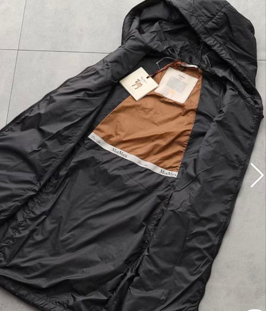 Max Mara the cubeキャメルリュクス テクニカルキルティング40