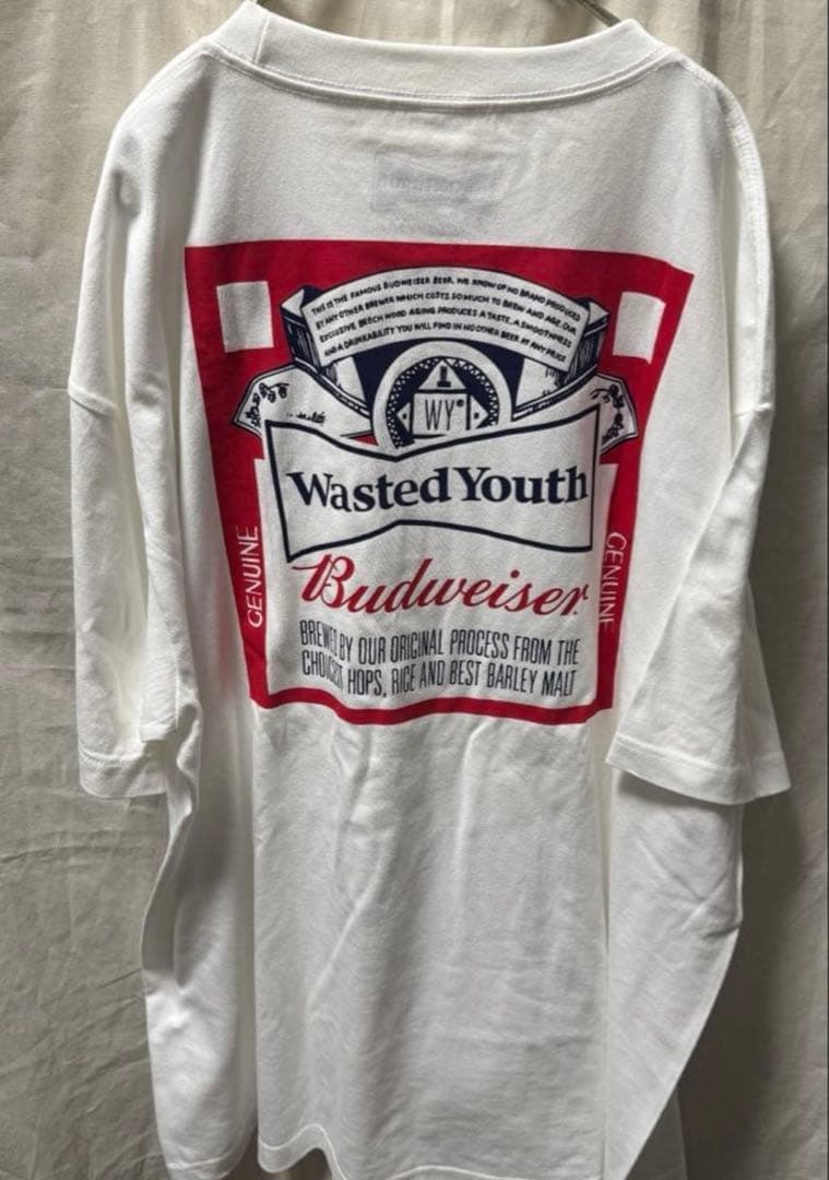 タケ様　wasted youth budweiser コラボ　2XL XXL