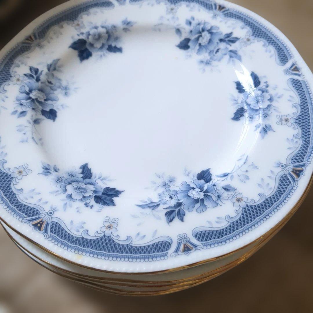 花柄陶器食器セット