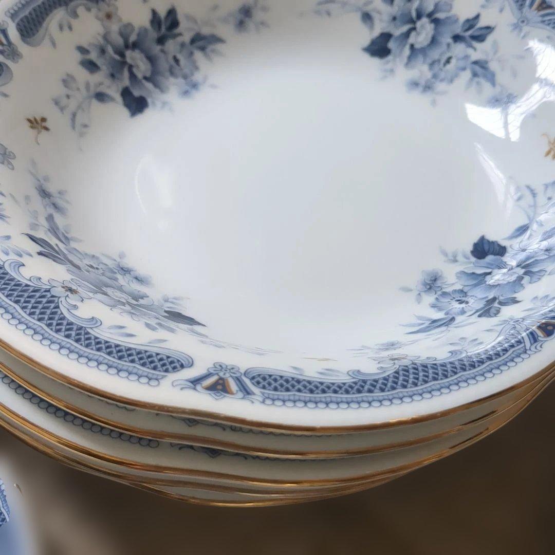 花柄陶器食器セット