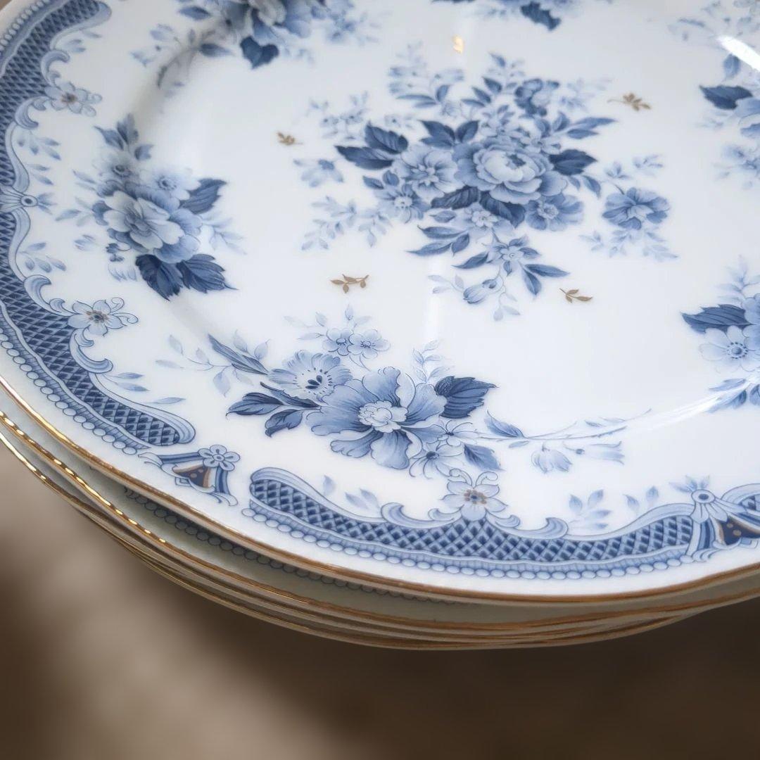 花柄陶器食器セット