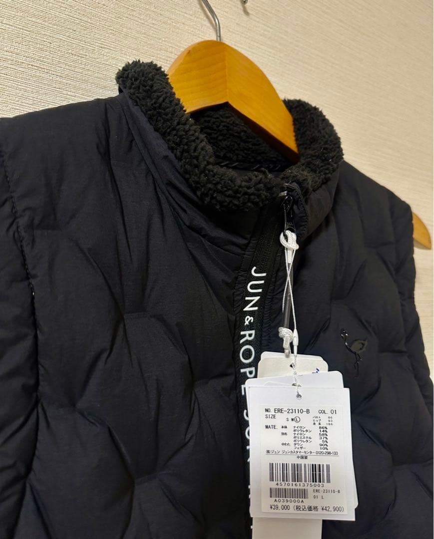 【新品、タグ付き】ジュンアンドロペ　JUN&ROPE' ダウンワンピース