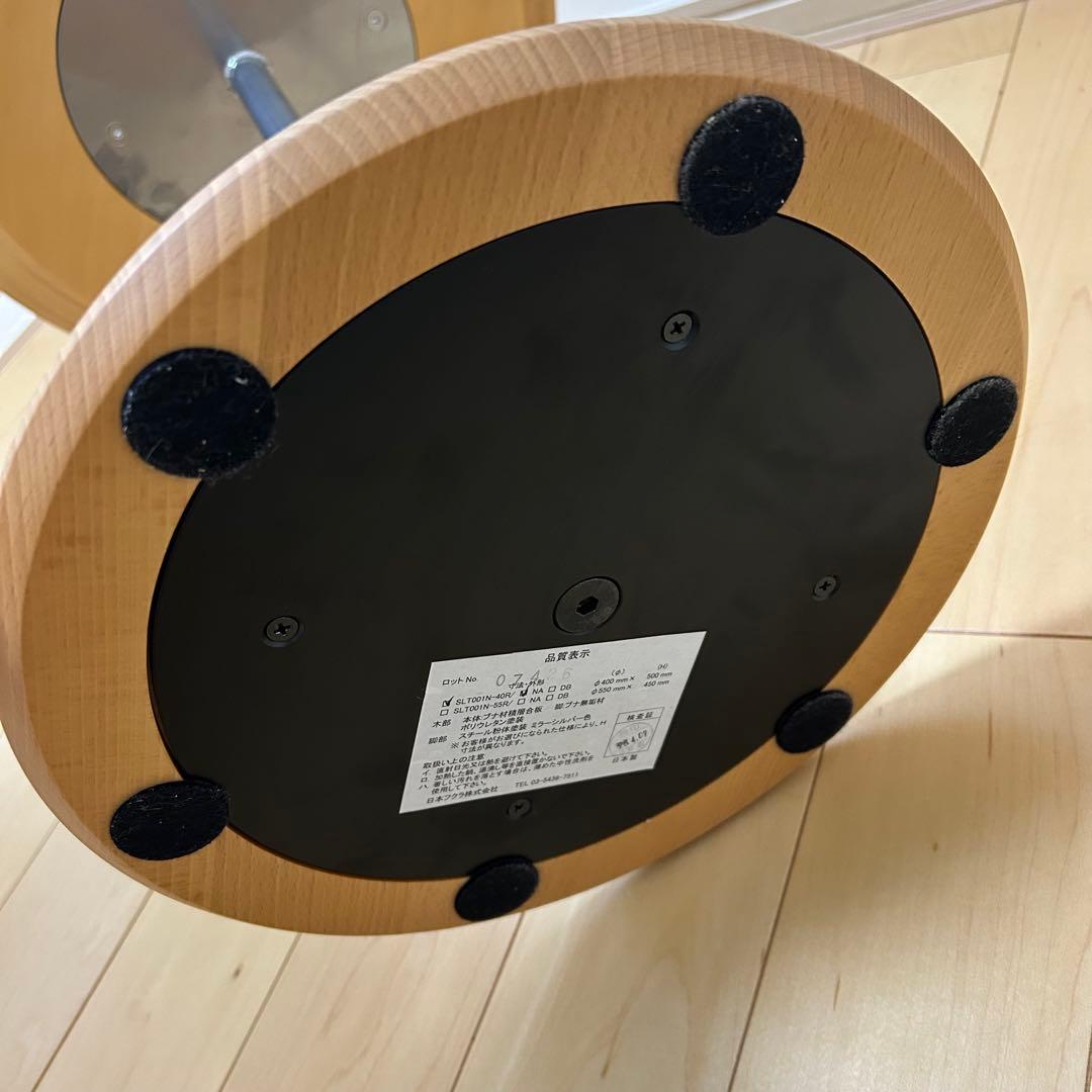 日本フクラ　コーヒーテーブル　サイドテーブル　ブナ無垢材　北欧　北欧家具希少色