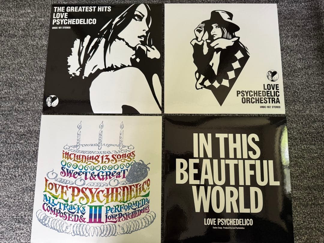 love psychedelico LP レコード セット ラブサイケデリコ