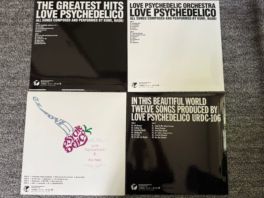 love psychedelico LP レコード セット ラブサイケデリコ