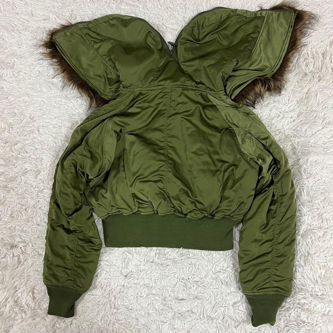 ぬ*ん様 美品❣️moussy N-2B フライトジャケット 短丈 y2k 00