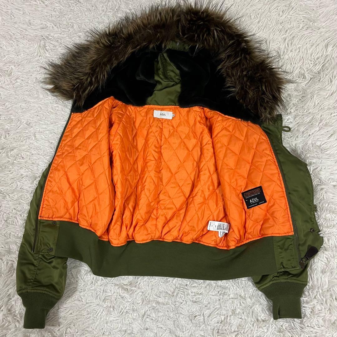 ぬ*ん様 美品❣️moussy N-2B フライトジャケット 短丈 y2k 00