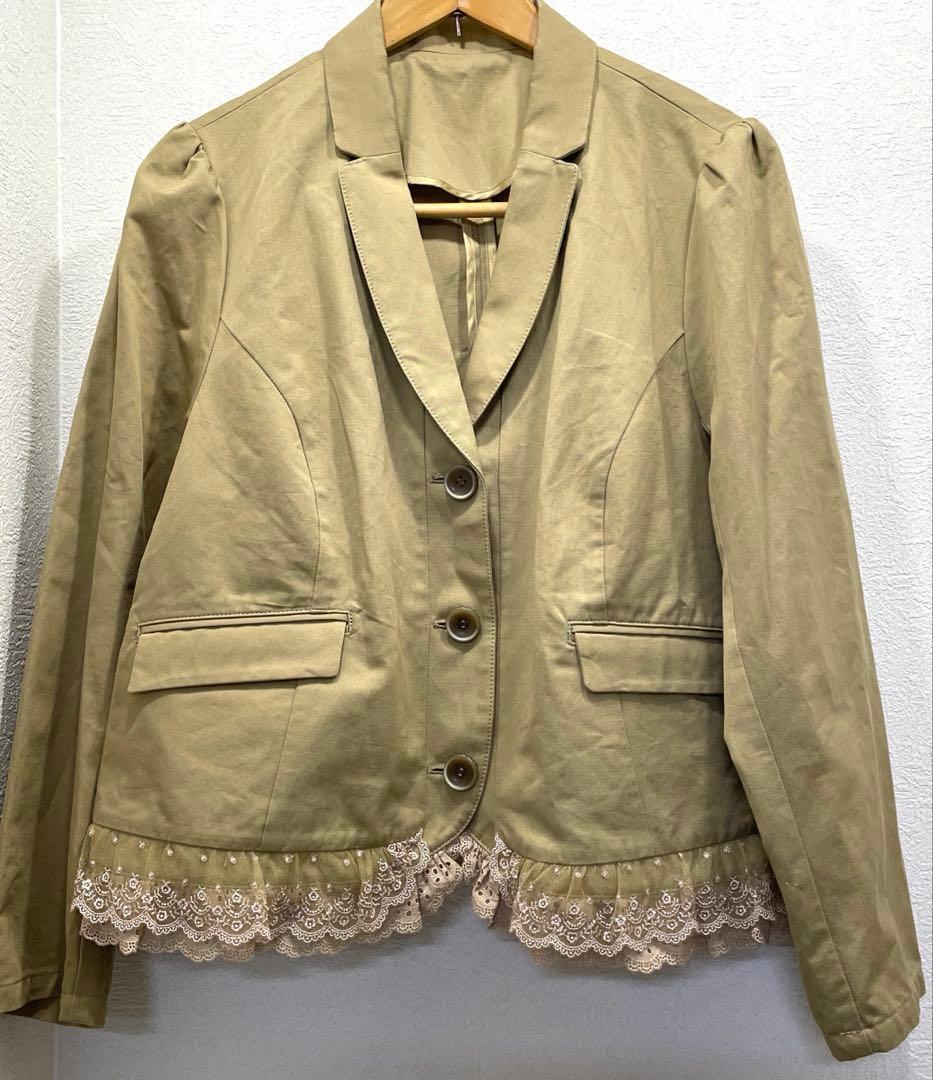 yukiemon 3L 裾レースジャケット