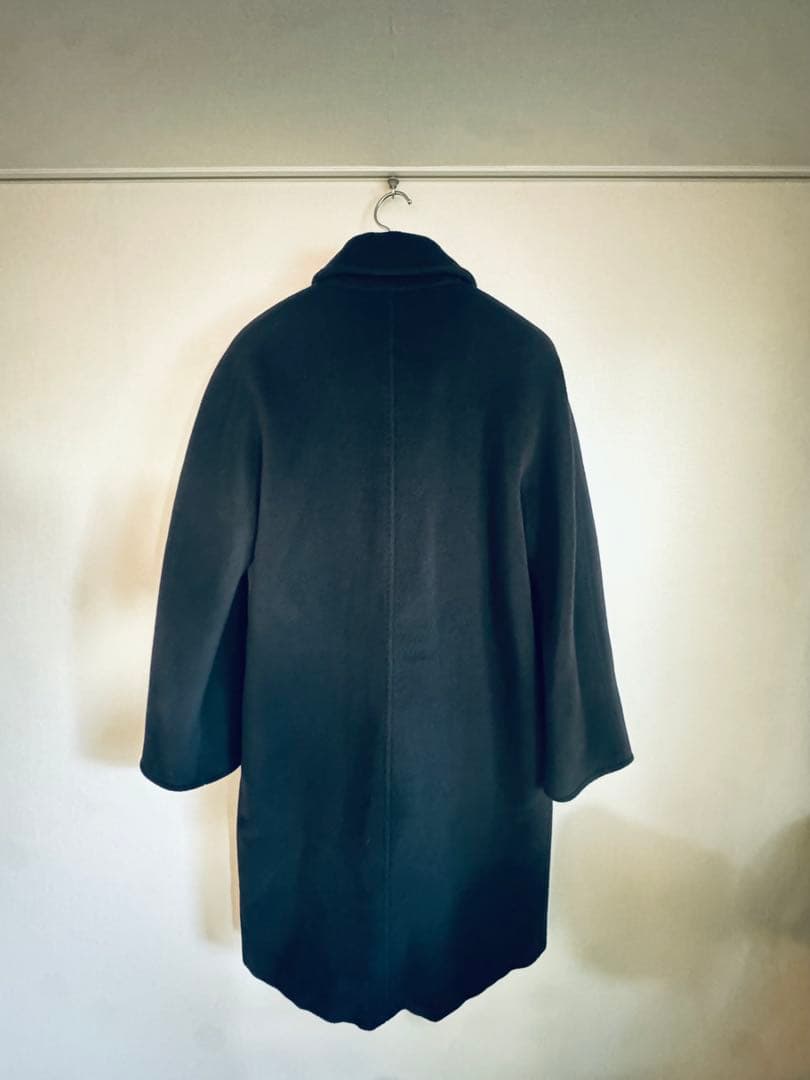 【MaxMara】ネイビーロングコート