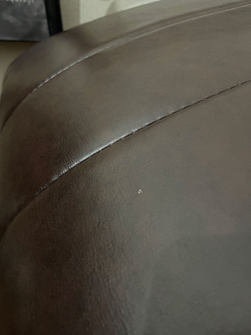 ニトリ　2人掛けソファ　合皮タイプ（Nシールド）　113411