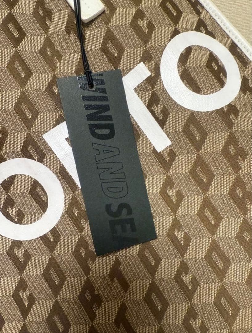 CORTO MOLTED×WIND AND SEA トートバッグ 白