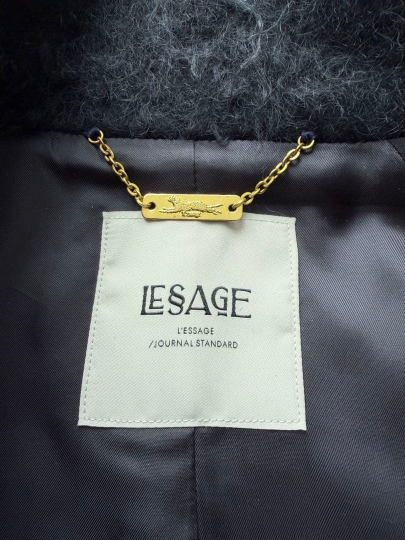 ⭐︎美品JOURNALSTANDARDL'ESSAGE モヘヤシャギーダブルコート