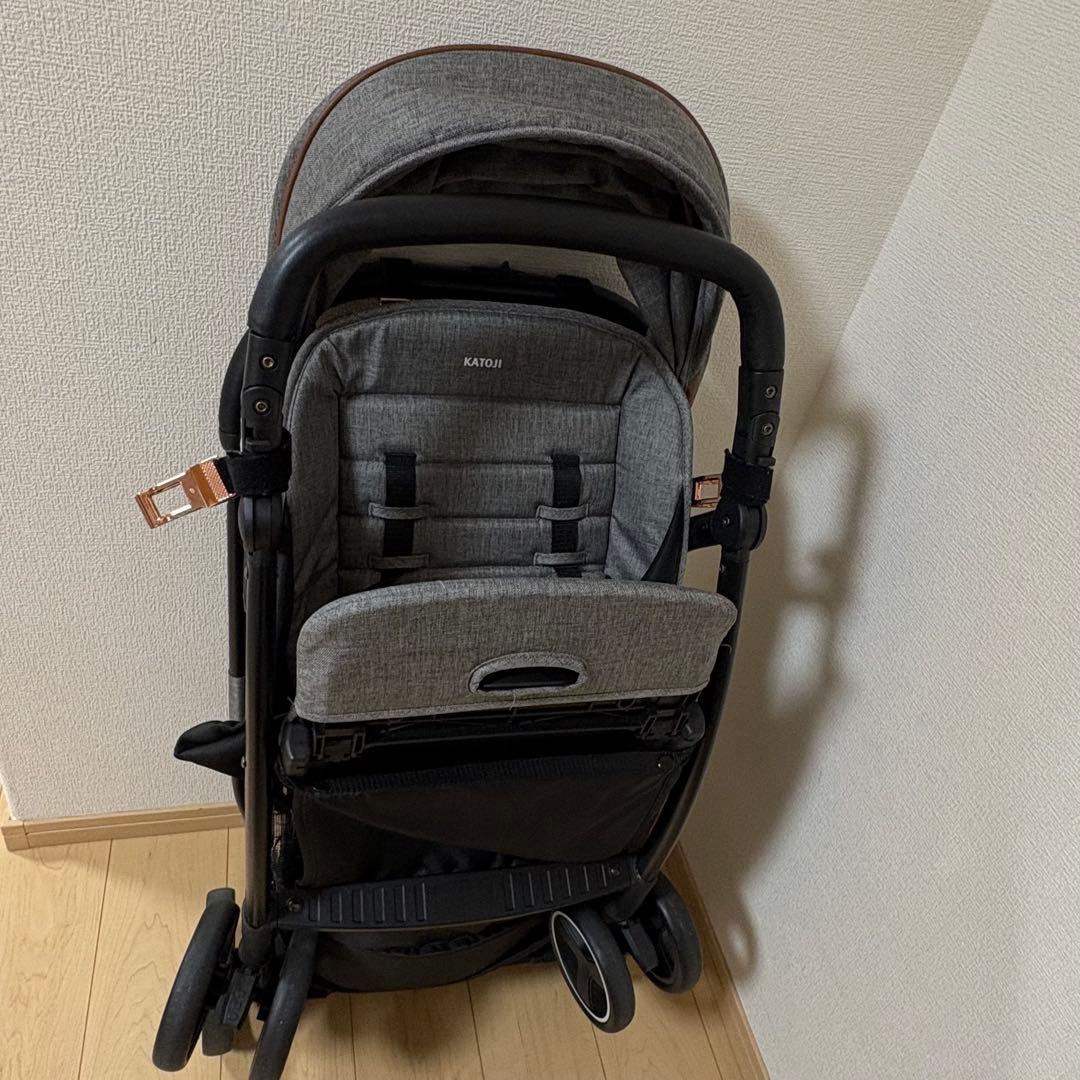 KATOJI カトージ ベビーカー 2-Seater 2シーター（グレー）