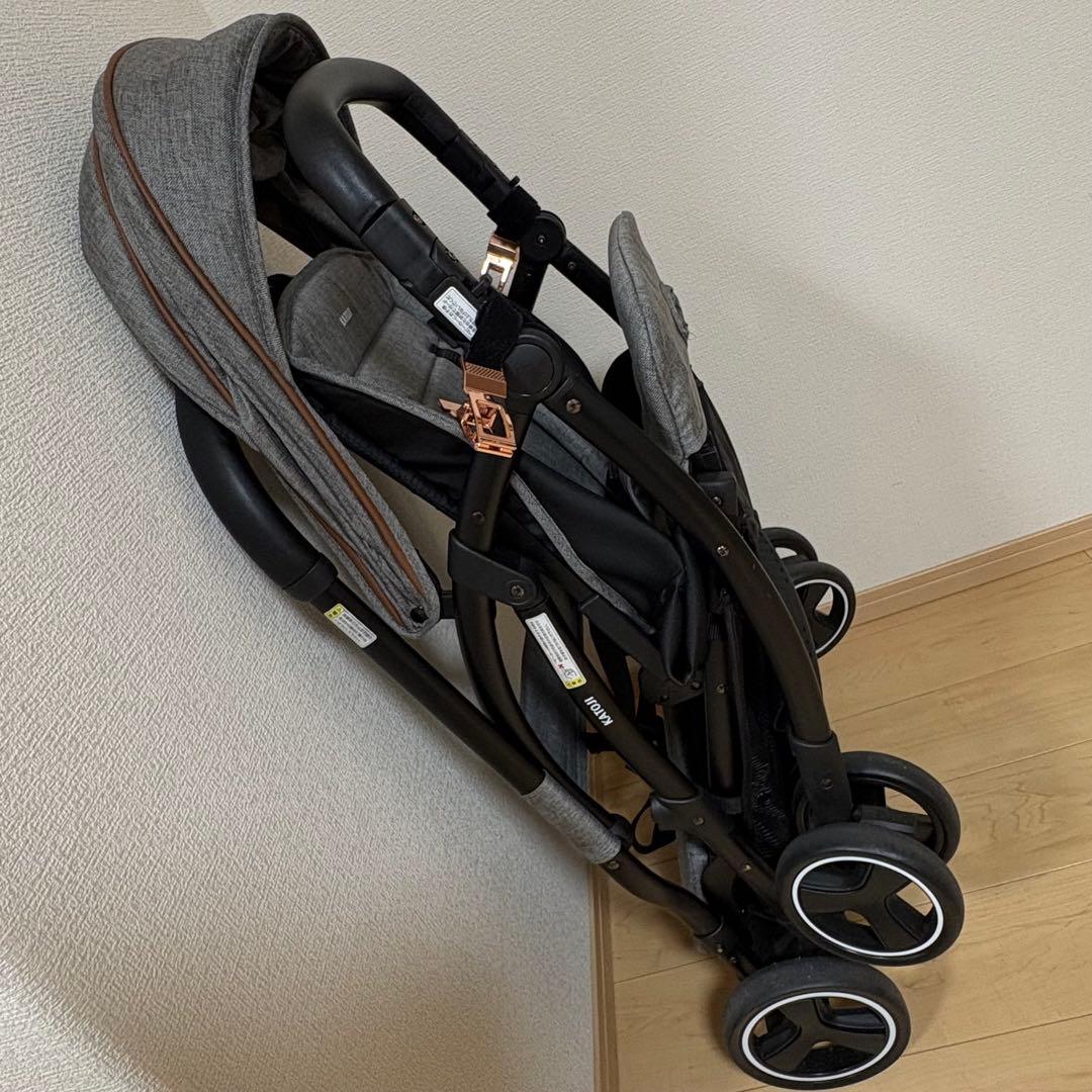 KATOJI カトージ ベビーカー 2-Seater 2シーター（グレー）