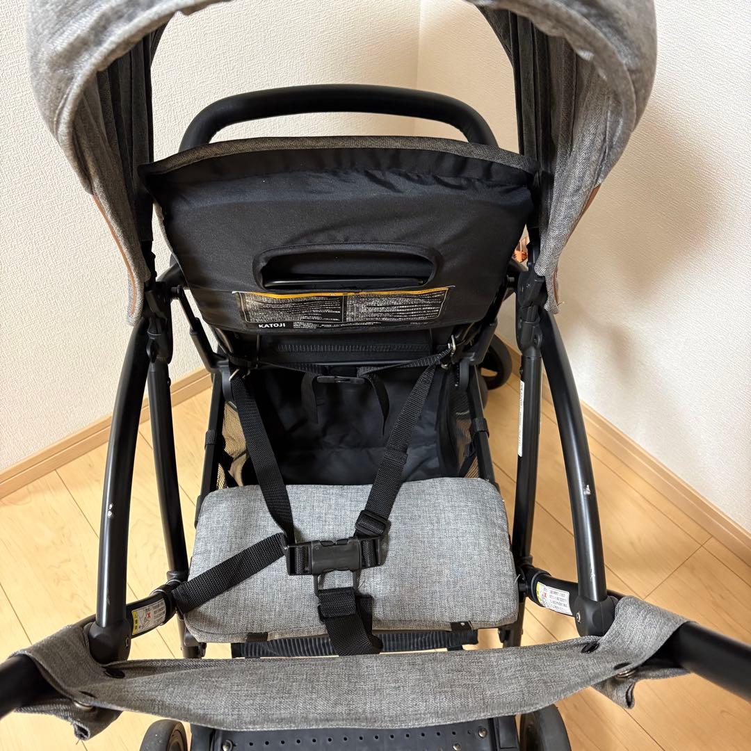 KATOJI カトージ ベビーカー 2-Seater 2シーター（グレー）
