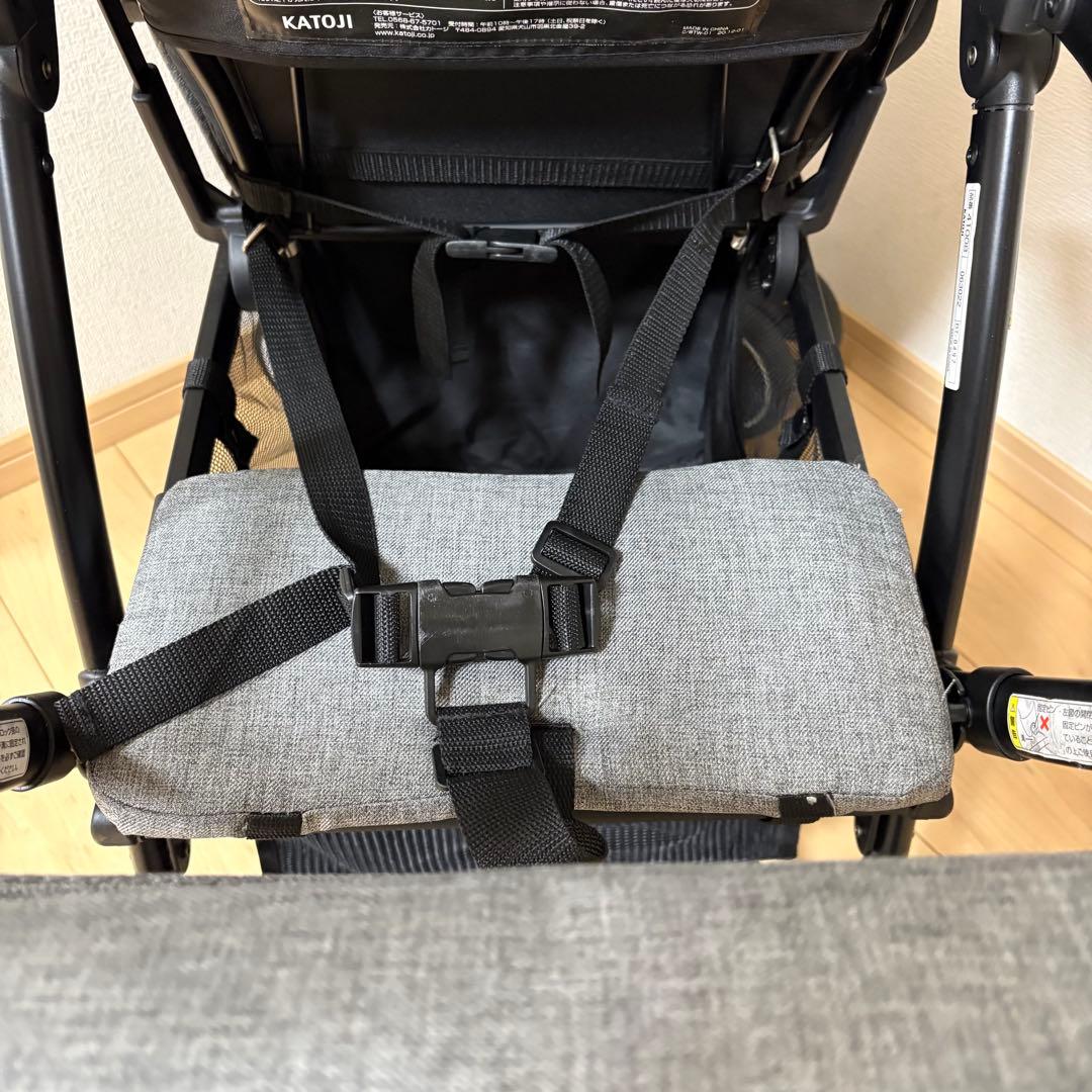KATOJI カトージ ベビーカー 2-Seater 2シーター（グレー）