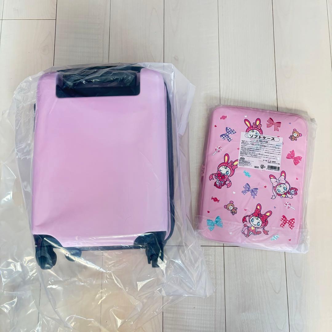 メゾピアノ　新品未使用 キャリーケース　ソフトケース　おまけ付き