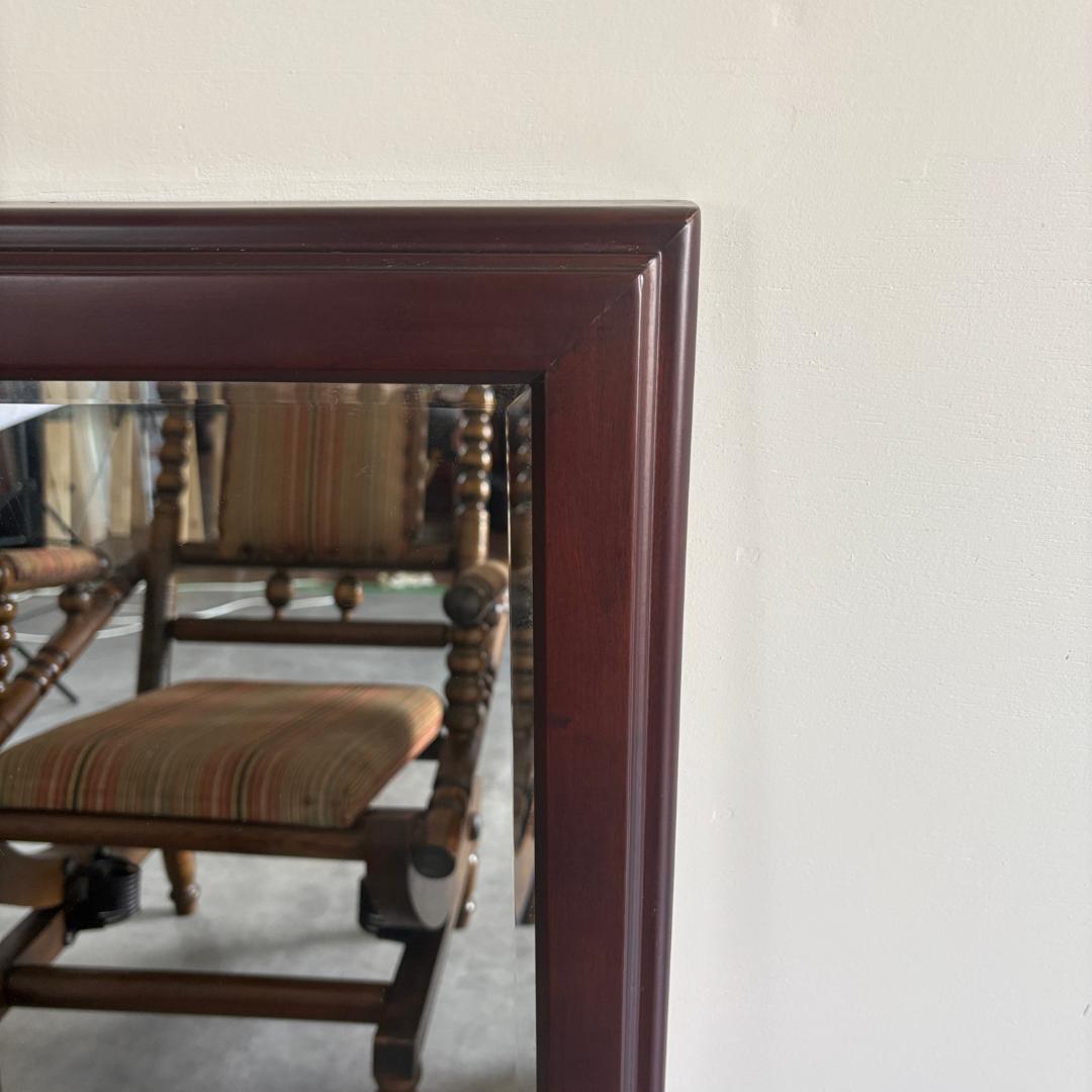 シンプル 木製 ミラー(鏡)