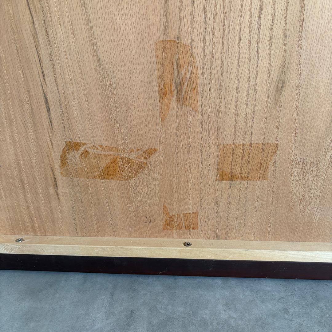 シンプル 木製 ミラー(鏡)