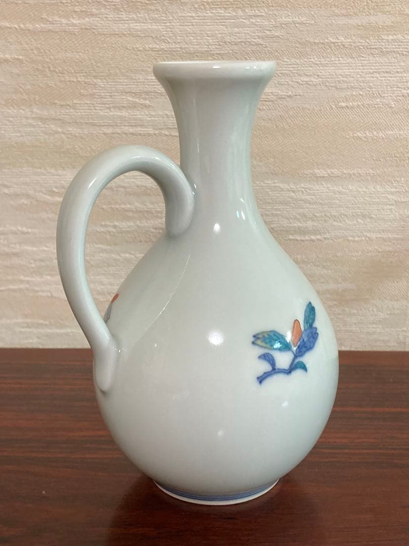 今右衛門　錦柘榴絵酒器