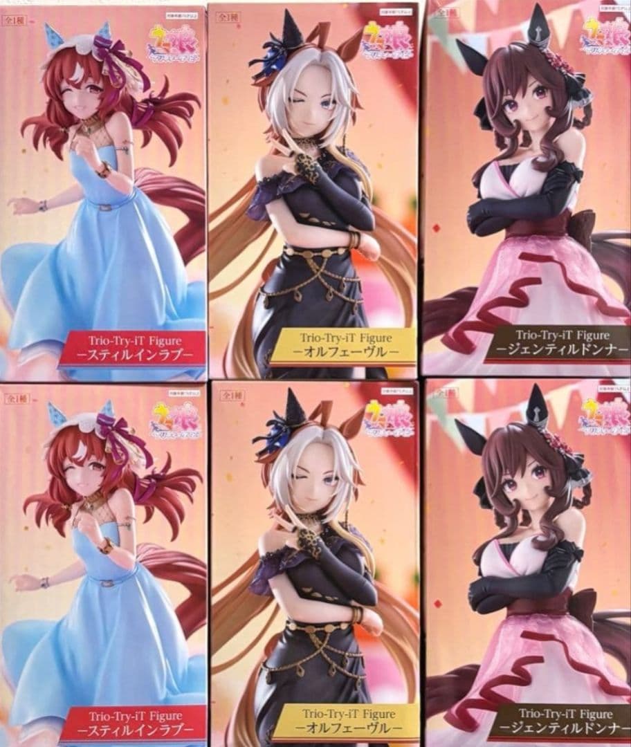 ウマ娘　6体セット　オルフェーヴル　スティルインラブ　ジェンティルドンナ
