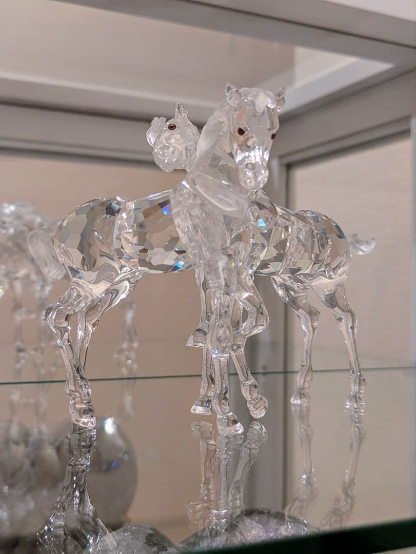 美品　⚜️スワロフスキー　SWAROVSKI⚜️　馬　干支