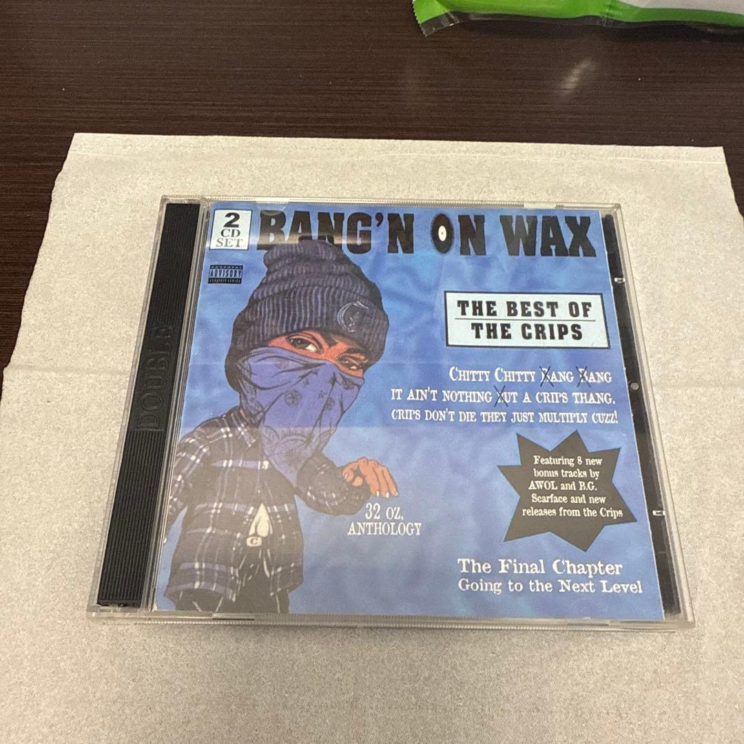 洋楽 G RAP BANG'N ON WAX / best of the crips