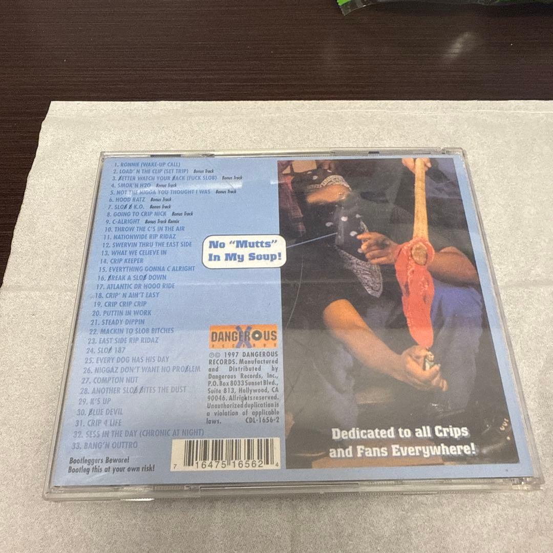 洋楽 G RAP BANG'N ON WAX / best of the crips