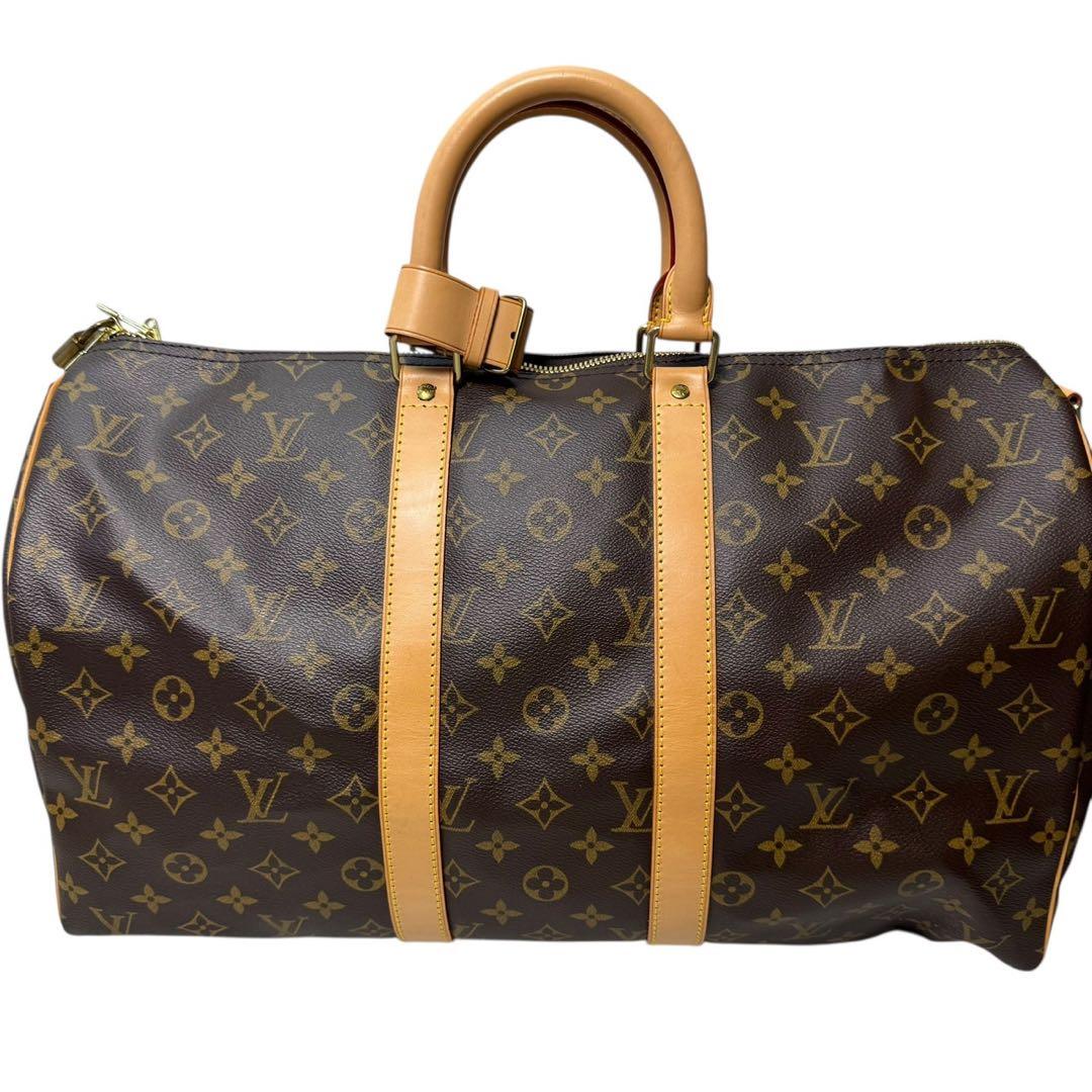 LOUIS VUITTON キーポルバンドリエール45モノグラム