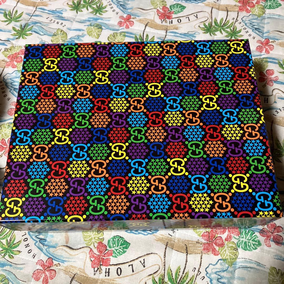 Gucci マルチカラー スニーカーとキャップセット