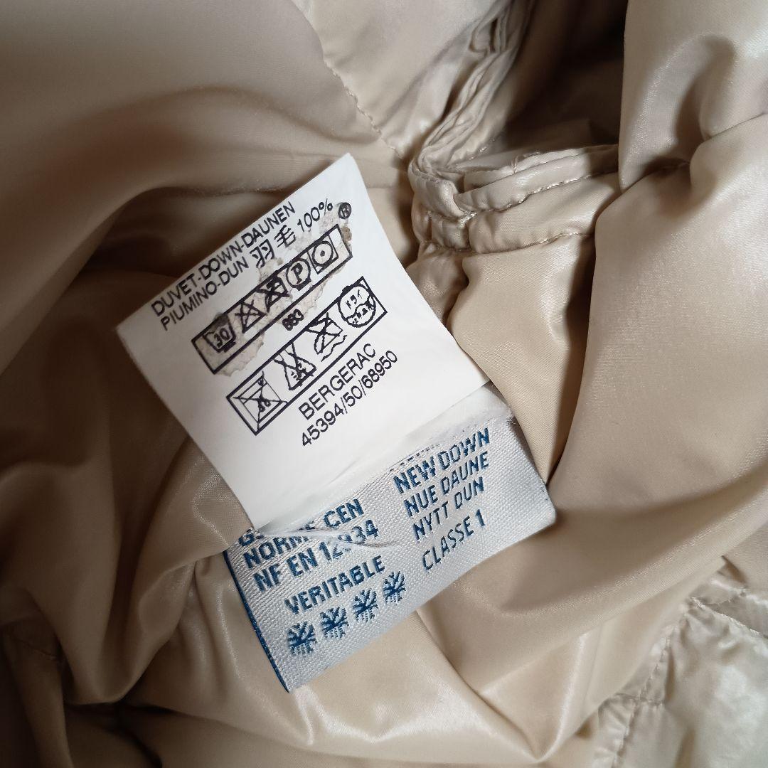 MONCLER モンクレール BERGERAC　ベルジュラックベージュ サイズ0