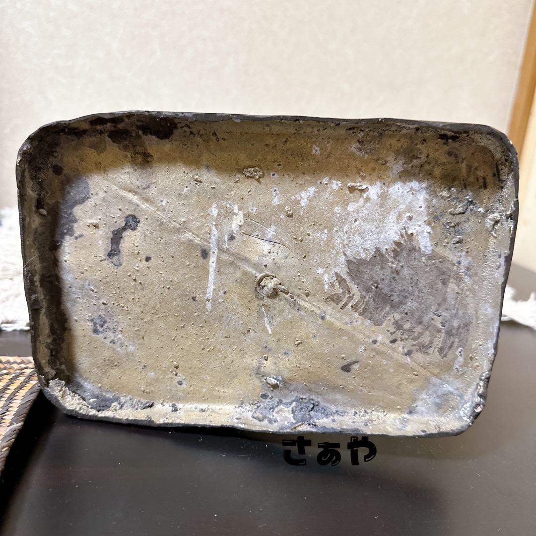 銅置物⑅犬(丸皿)⑅インドネシア