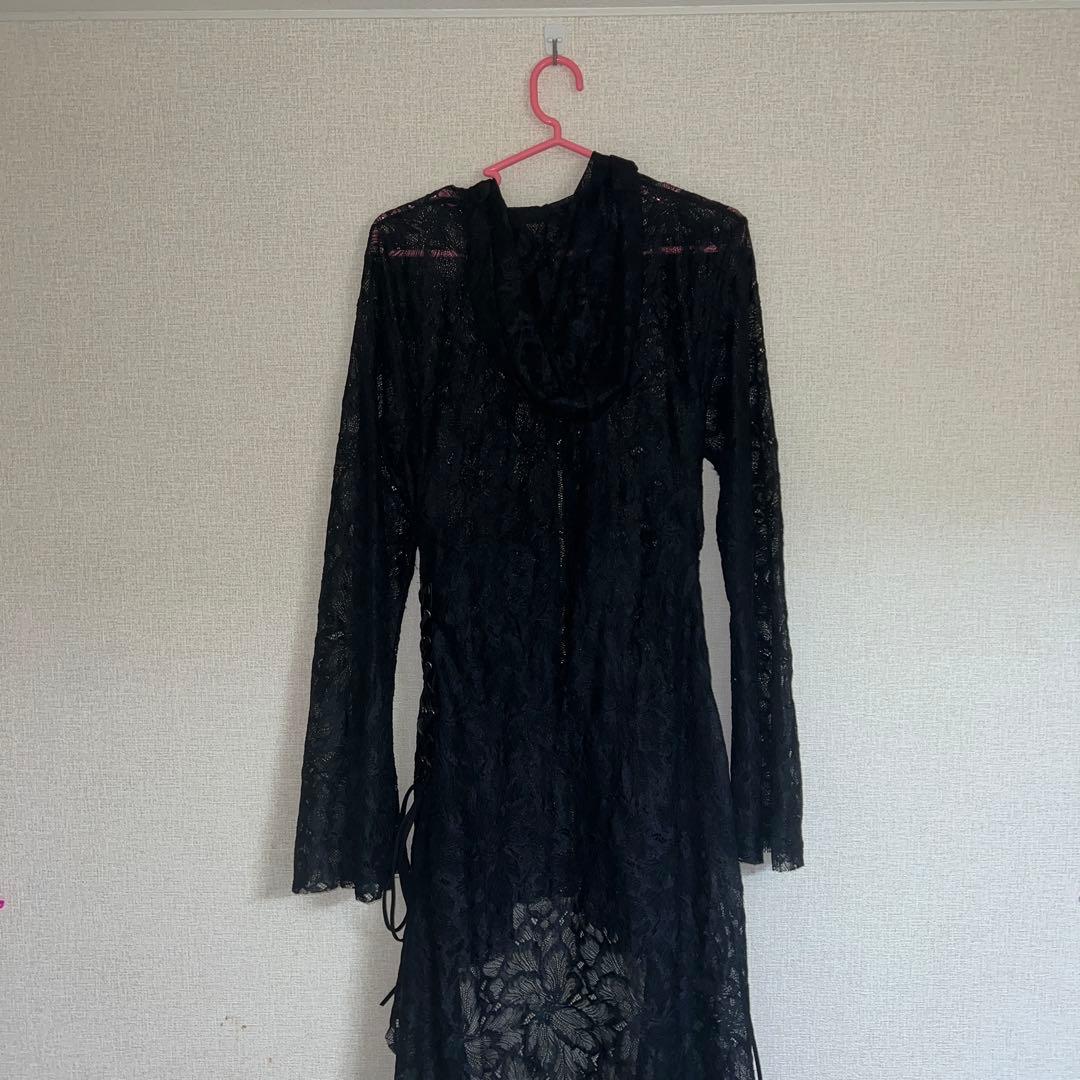 civarize レース カーディガン ブラック 黒