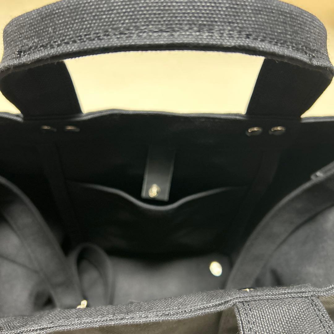 倉敷帆布黒 キャンバス トートバッグ