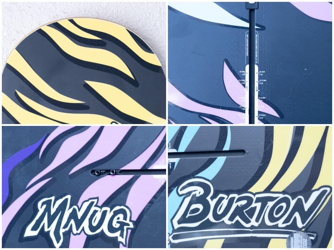 Burton MNUG スノーボード 142cm サファリ柄 ムラスポ