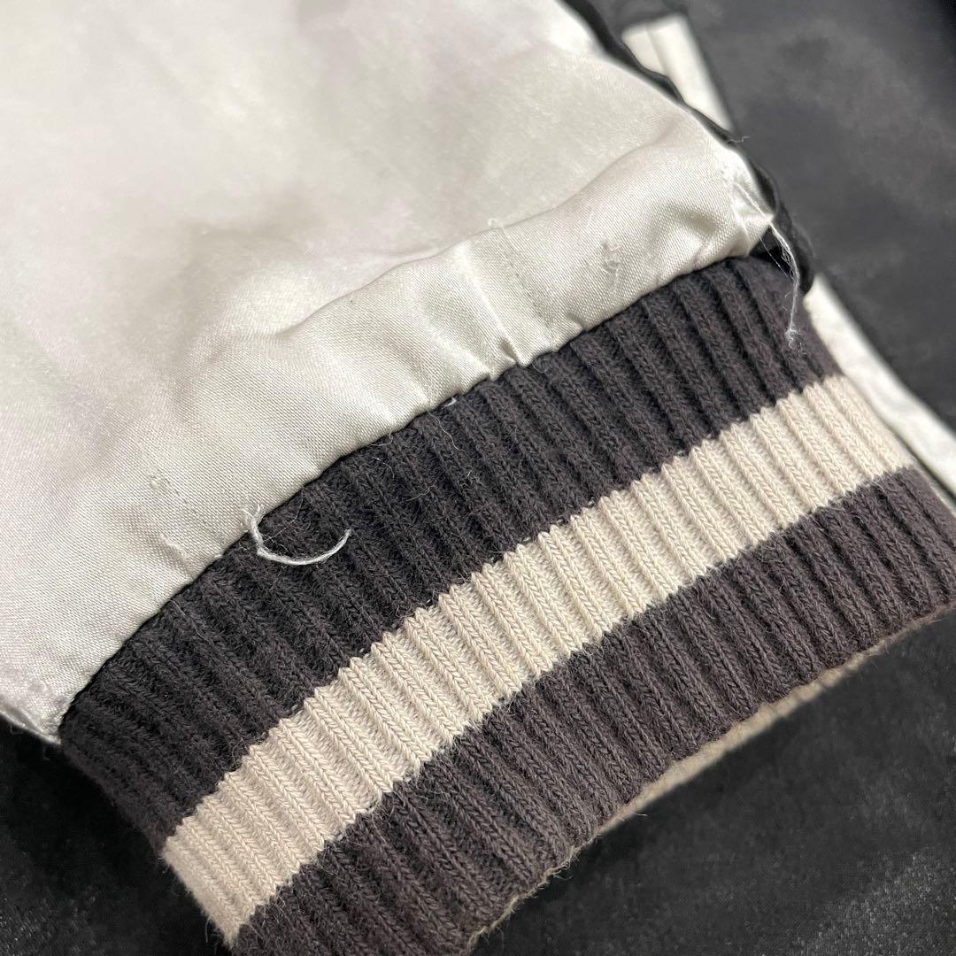 U2509-13　リバーシブルスカジャンL　楽天ゴールデンイーグルス　鷲刺繍