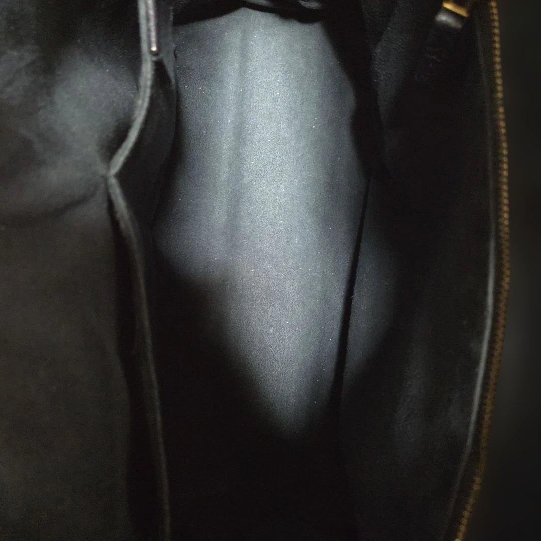 HushTag トートバック シボ革 レザー ネイビー A4 ビジネスバッグ