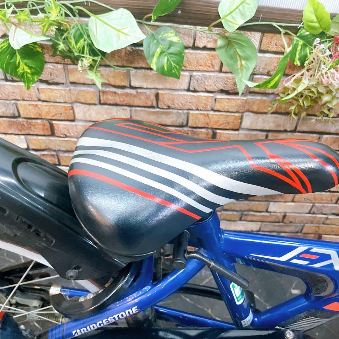 【92】子供用自転車 子供車 ブリヂストン EX ブルー 22インチ