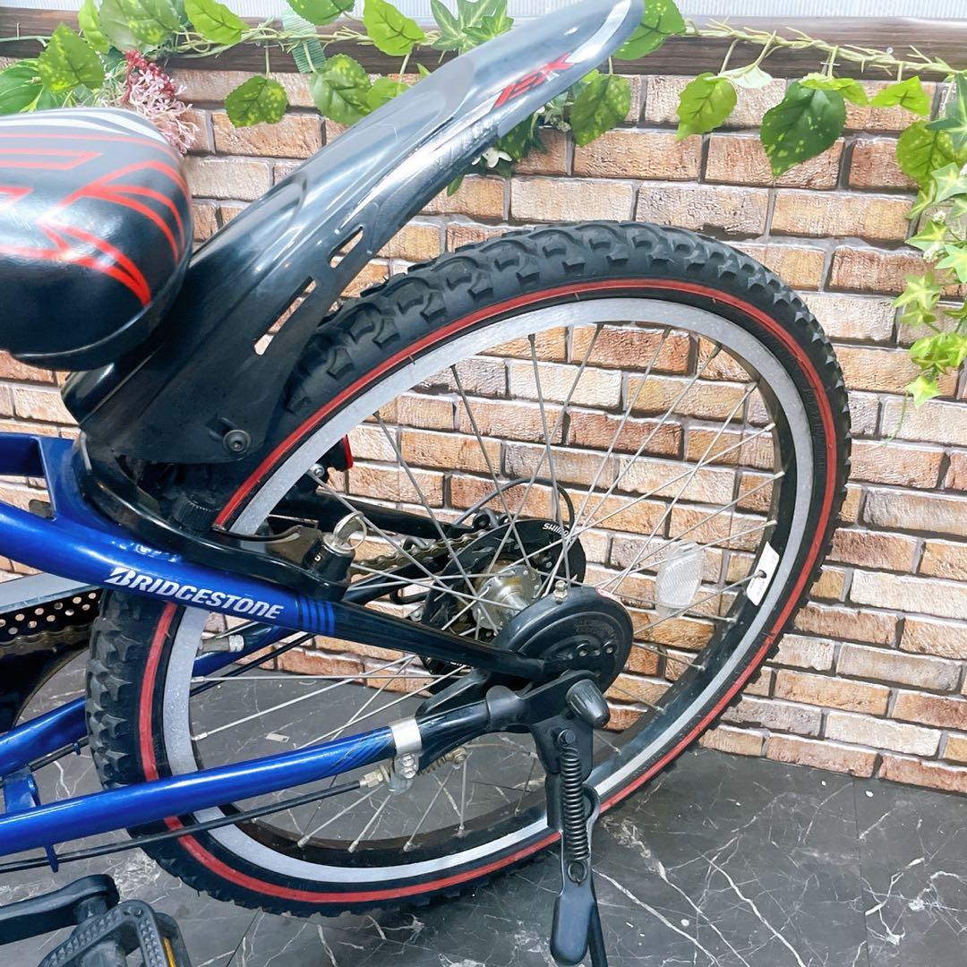 【92】子供用自転車 子供車 ブリヂストン EX ブルー 22インチ