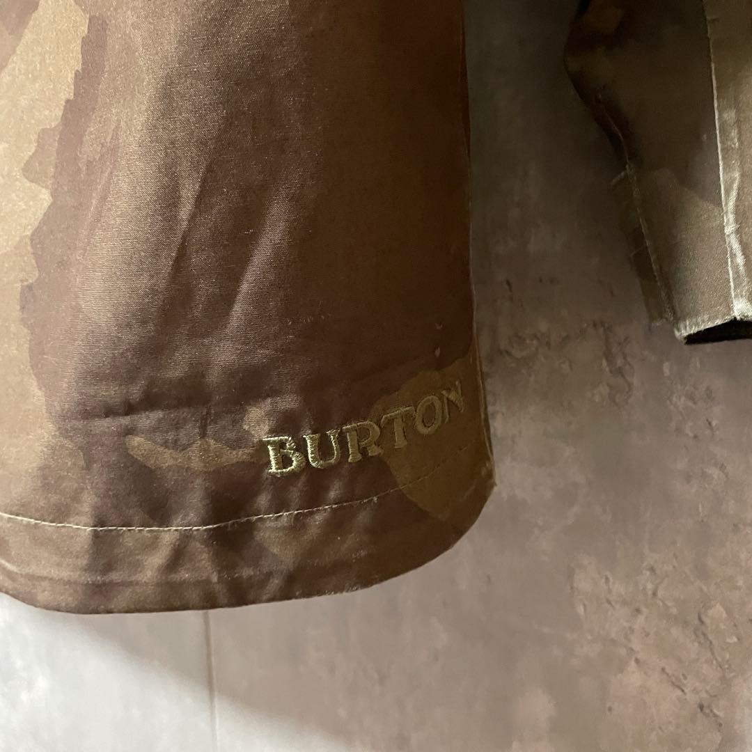 BurtonバートンスキーウェアスノーボードジャケットパーカーGORETEX迷彩