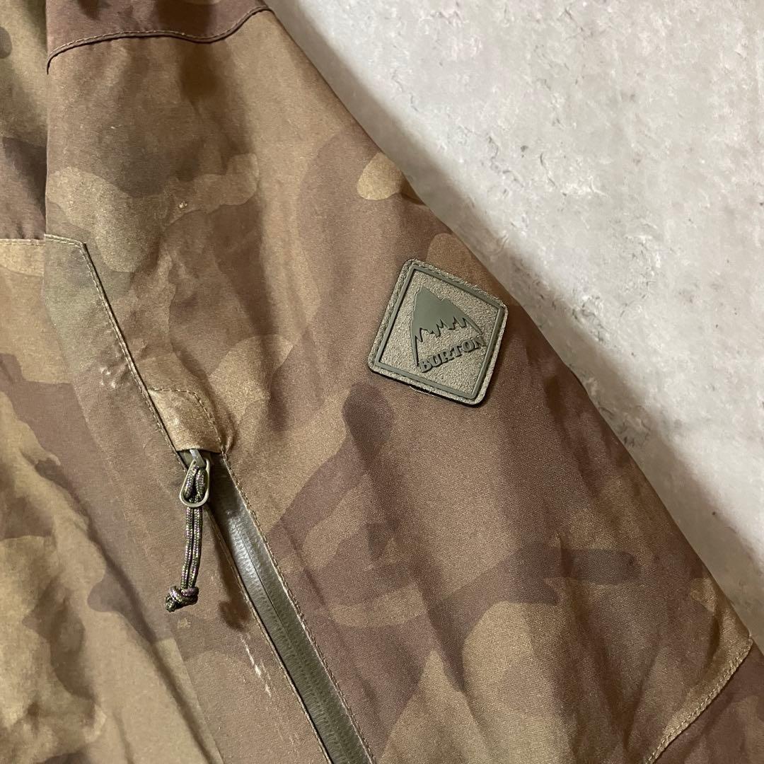 BurtonバートンスキーウェアスノーボードジャケットパーカーGORETEX迷彩