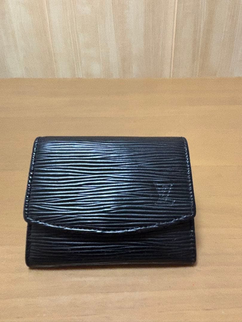 ルイヴィトン エピ ブラック 　小銭入れ 黒