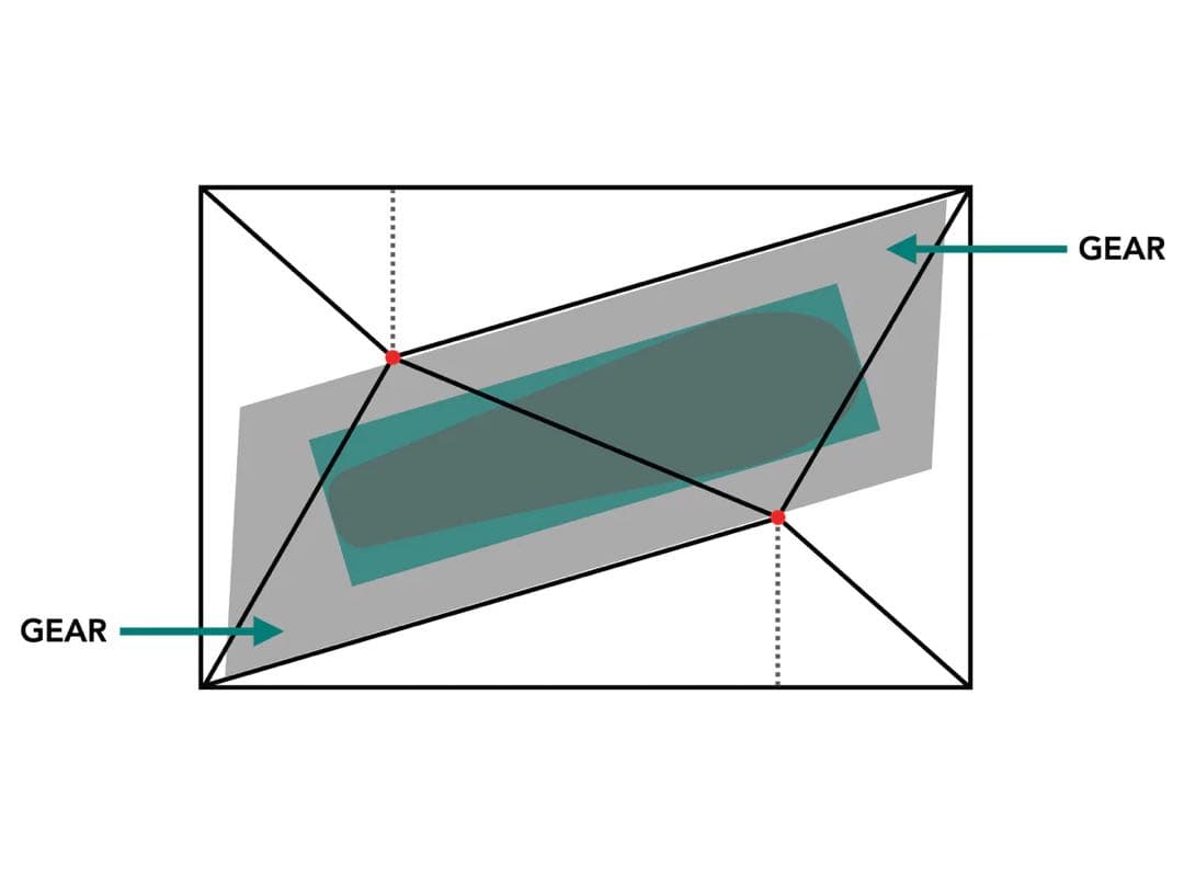 Durston gear x-mid 1, フットプリント付き）