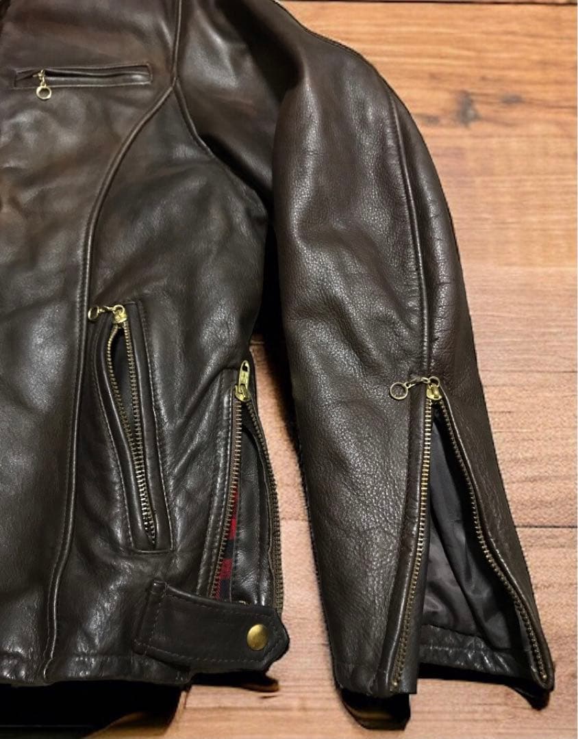 ネペンテス Provincetown Players ライダースジャケット 36