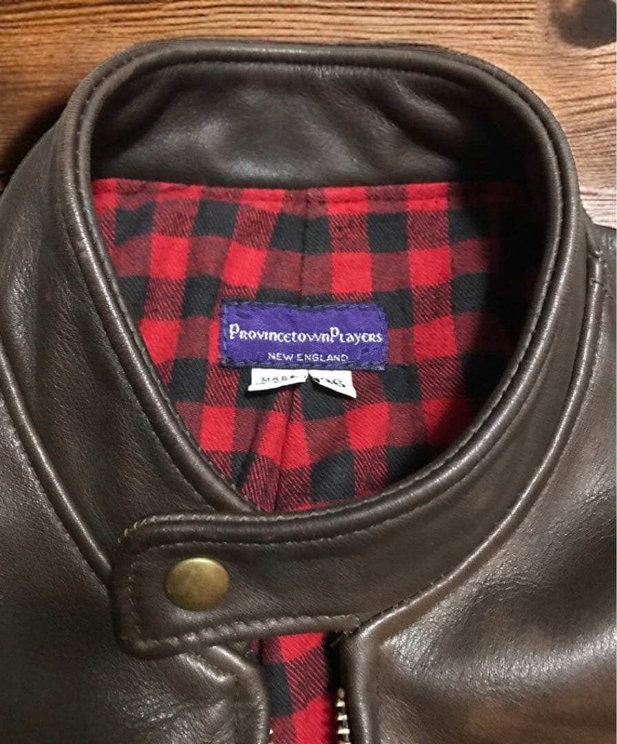 ネペンテス Provincetown Players ライダースジャケット 36