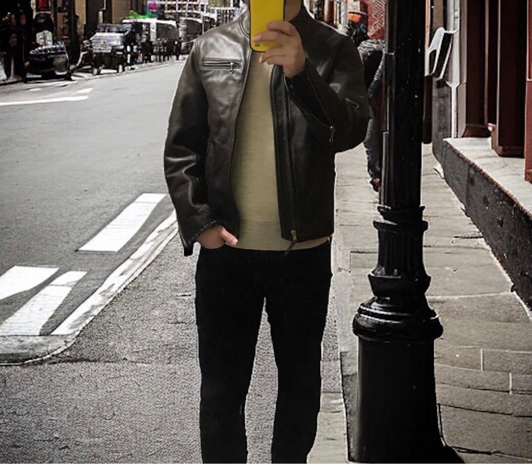 ネペンテス Provincetown Players ライダースジャケット 36