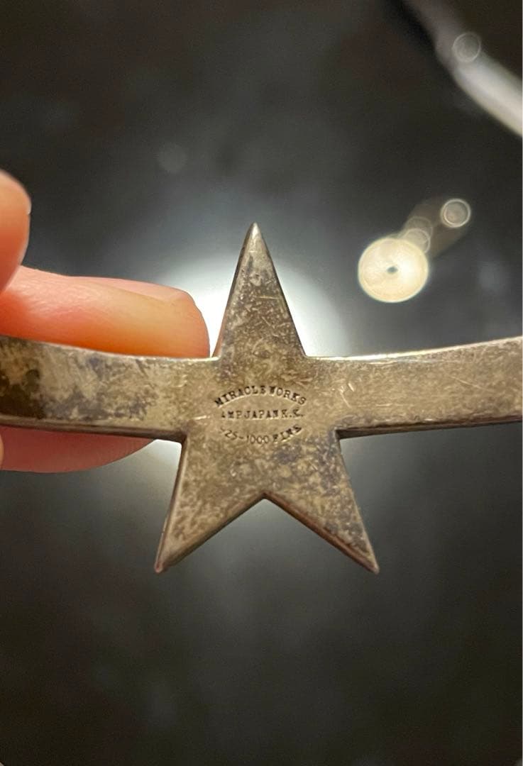 アンプジャパン Star Shaped Bangle スターシェイプ バングル