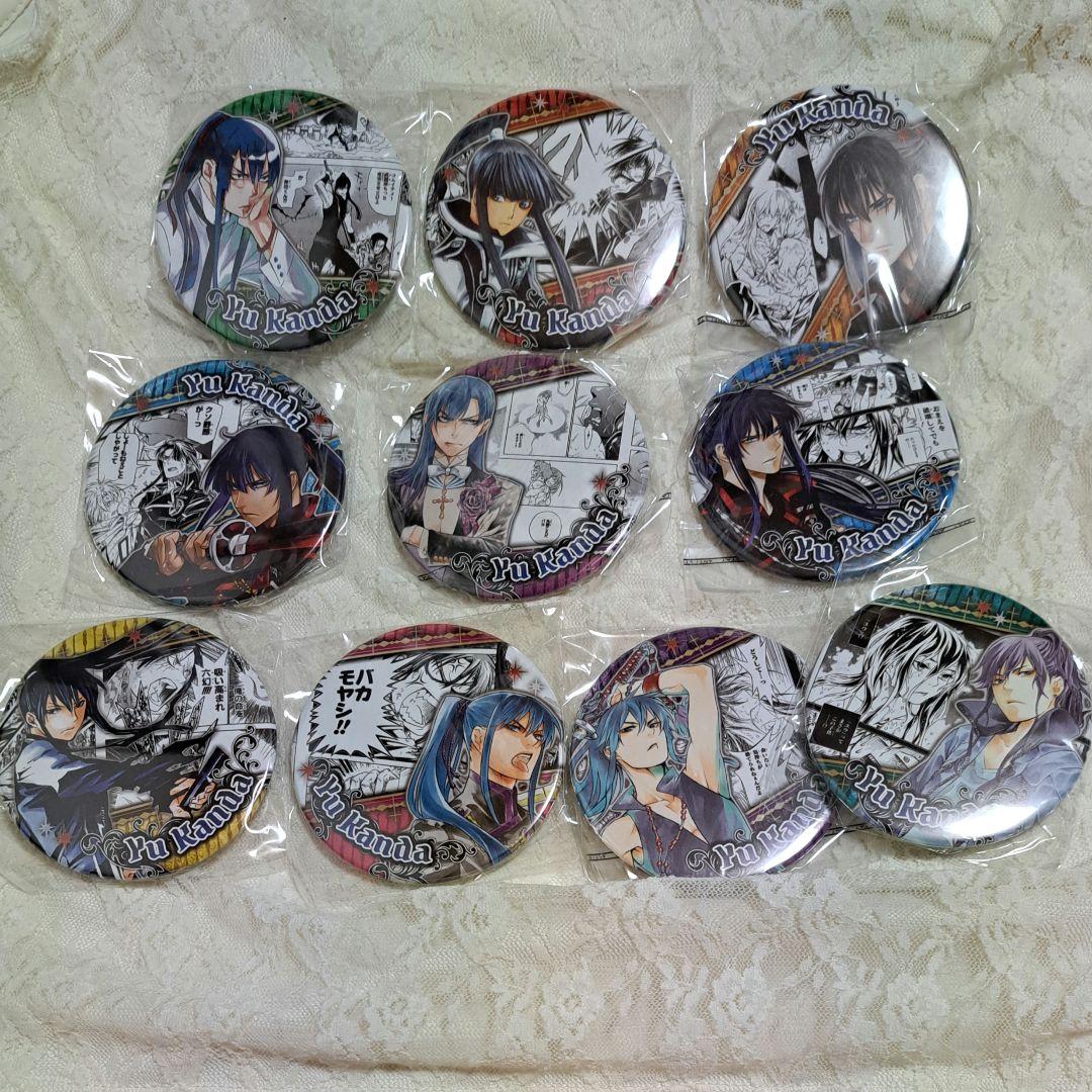 D.Gray-man 神田ユウ 缶バッジ