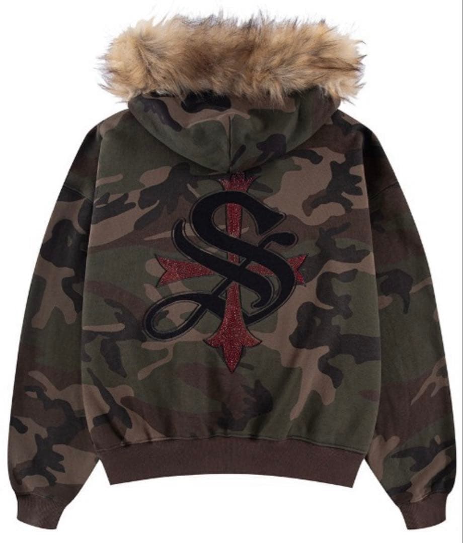 Supplier フルジップ ファー付